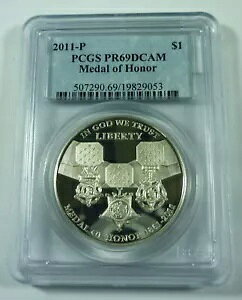2011 P ���_�� �I�u �I�i�[ P69 DCAM PCGS 90% ��L�O�h��