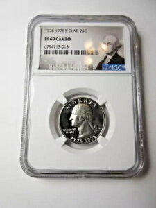 1776 - 1976 S NGC PF69 �X�^�[ �J���I �v���[�t �N���b�h ���V���g�� �N�H�[�^�[ 200 ���N