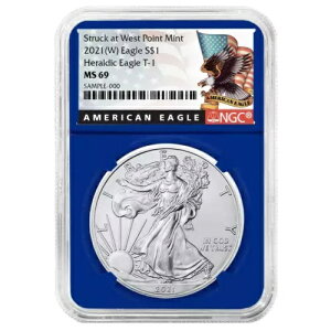 2021 (W) $1 ^Cv 1 AJ Vo[ C[O NGC MS69 ubN x u[ RA