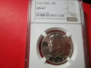 1967 SMS PlfB n[t_[ 50 Zg NGC MS67 O[fBO