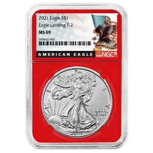 2021 $1 ^Cv 2 AJ Vo[ C[O NGC MS69 ubN x bh RA