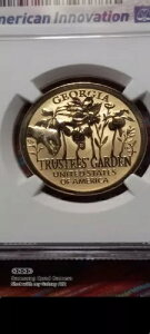 2019 S $1 �W���[�W�A �g���X�e�B�[�Y Garden.Rev PF-70 NGC �A�����J�� �C�m�x�[�V���� $1 �h��