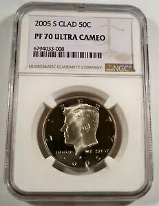 2005-S 50c Nbh NGC PF70UCAM PlfB n[t_[ v[t Eg JI PR 70 DC