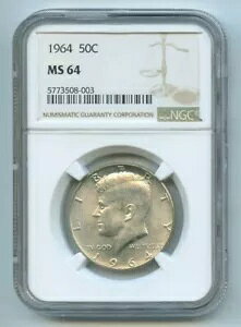 USA AJ n[t_[ Vo[ J.F PlfB 1964 NGC Ms 64 N° 4