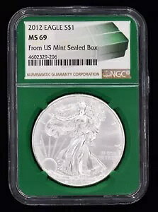 2012 S$1 AJ Vo[ C[O NGC MS-69 O[ RA čǐ {bNX