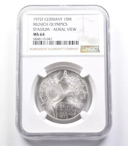 MS64 1972 F �h�C�c 10 �}�[�N�X �~�����w�� �I�����s�b�N �X�^�W�A�� �q��ʐ^ NGC *5324