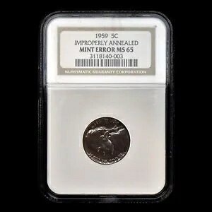 1959-P WFt@[\ jbP ? sK؂ɏĂ݂ ? 5C NGC G[RC MS-65?Mł?