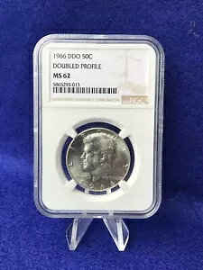 1966 rWlX XgCL DDO _u vt@C PlfB n[t_[ 50c *NGC MS62 UNC*