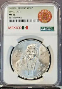 1977 LVR Vo[ 100 y\ S100P x fCg NGC MS 66 ̂ BU