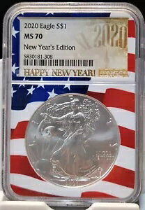 2020 AJ Vo[ C[O NGC MS70 nbs[j[C[ GfBV tO Covid Core