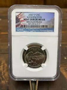 2007-P 25c Vg NH[^[ u[hgbN ~g G[ MS64 NGC