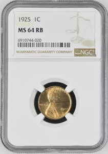 1925 P J[ EB[g Zg yj[ NGC MS-64 RB -020