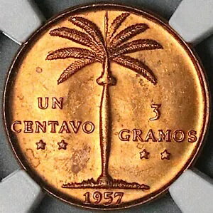 1957 NGC MS 64 h~jJa 1 Z^{ V̖ RED RC (23072102C)