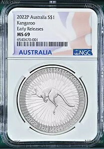 2022 P I[XgA Vo[ JK[ NGC MS69 $1 1oz RC ER tO x