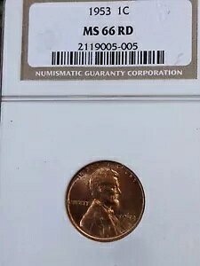1953 NGC MS-66 ʐ^ X|bgbhJ[ 