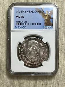 1962-Mo ���L�V�R �V���o�[ �y�\ NGC MS 66 �f�G�ȃs���N���̃G���W�F�� ���x��