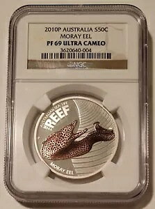 I[XgA 2010 P 1/2 IX Vo[ 50 Zg Ec{ J[CYh PF69 UC NGC [~g