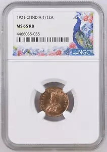 1921(C) 1/12 �A���i KG V �p���̃C���h - NGC �O���[�h MS 65 RB