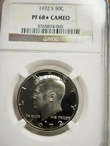 1972 S 50C PF68 �X�^�[ �J���I NGC - ��������! G0798