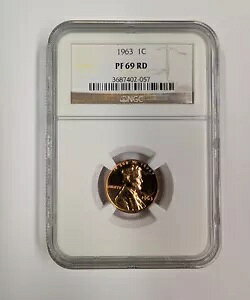 1963 P NGC PF69 RD bh v[t J[ A yj[ 1C 1 Zg zCg x
