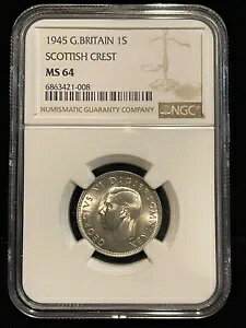 CMX VO 1945AXRbgh NXgANGC MS 64  UNC / BU B C9