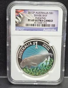 2012P I[XgA V[NxC WS 1IX .999 Vo[ NGC PF 69 Eg JI