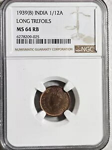 CfBA 1/12 Ai 1939B O gtHC NGC MS 64 RB