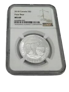 2018 Ji_ $2 - 1/2 IX Vo[ VN} - NGC MS69 A쐶RC