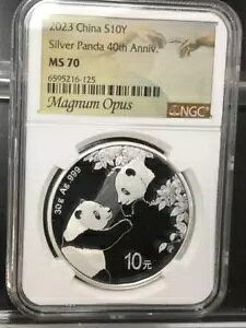 2023 `Ci S 10Y Vo[p_ 40 NLO NGC MS70 }Oi I[pX x