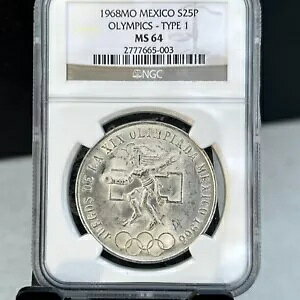1968MO LVR S25P y\IsbN - ^Cv 1 NGC MS64