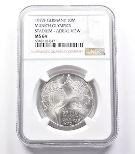 MS64 1972 F �h�C�c 10 �}�[�N�X �~�����w�� �I�����s�b�N �X�^�W�A�� �q��ʐ^ NGC *5324