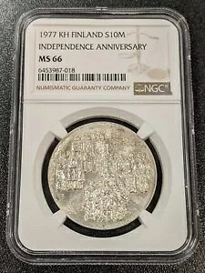 1977 KH MS66 �t�B�������h 10 �}���J NGC UN KM 55 400k �����Ɨ� 60 ���N