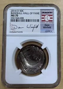 2014 D �싅�a������L�O�n�[�t�_���[ NGC MS 70 |�f�C�u�E�E�B���t�B�[���h