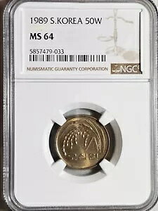 ؍ 50 EH 1989 NGC MS 64