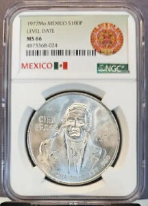 1977 LVR Vo[ 100 y\ S100P x f[g NGC MS 66 RC WF BU