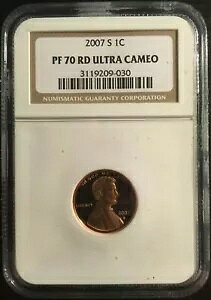 2007 S 1C PF 70 RD �E���g�� �J���I �����J�[�� �������A�� �Z���g �y�j�[�B NGC: 3119209-030