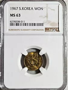 ؍ 1 EH 1967 NGC MS 63
