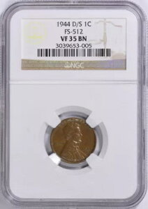 1944-D/S NGC VF35BN FS-512 �����J�[�� �Z���g