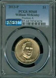 2013 P EBA }bL[ h PCGS MS68 POS A MAC FINEST & SPOTLESS *