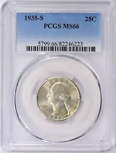 1935-S Vg NH[^[ PCGS MS66