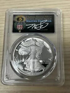 1989 S �v���[�t �V���o�[ �C�[�O�� PCGS PR70 DCAM THOMAS CLEVELAND �T�C������}�X�^�[ �f�U�C�i�[