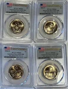 2024 P DAB ME MAINE American Innovation Dollar DC ד PCGS MS66 FS