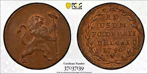 1790-b 1790 b 2 Lrd I[XgA I_ PCGS MS 64 uE (BN) AD USUM RARE