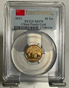  2013 1/10 IX 50 p_ PCGS MS70