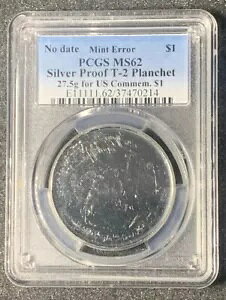 tȂ ~gG[ $1 MS62Vo[ v[t T-2 vVF