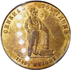 (1850 �N��) PCGS ���o�e�B 25/GTT 2b (R-7) �g�� �T�� �J�E���^�[ �}�[�`�����g �g�[�N��