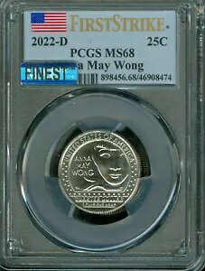 2022 D Ai C EH NH[^[ PCGS MS68 PQ F.S. MAC ō & X|bgX A *