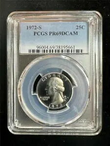 1972 S Vg NH[^[ 25C PR69 DCAM UCAM PF69 PCGS fB[v JI SKU 3410
