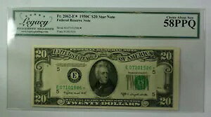 1950 C $20 20 �h�� FRN *�X�^�[* �m�[�g Fr. 2062-E ���K�V�[ 58 PPQ