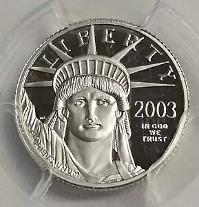 2003-w 1/10 IX ($10) v`i PCGS AMBC[O PF70DCAM